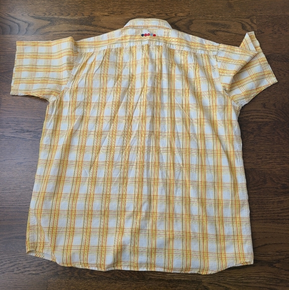 COOGI men's plaid shirt sz.5 XL buttons up - Picture 4 of 11